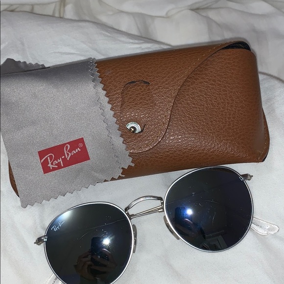 Round mirrored 50 mm Raybans - Picture 5 of 7